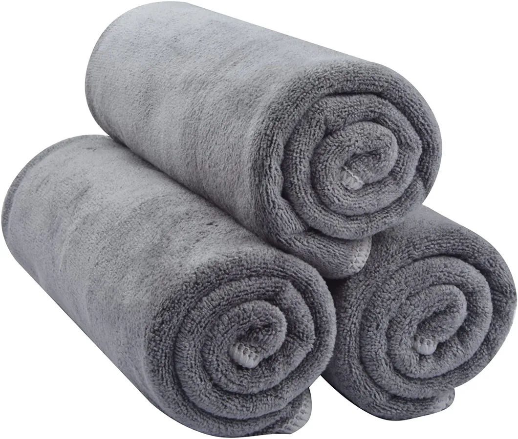 Microfiber Sports Gym Towel Fast Drying Fitness Sweat Towels Multi-Purpose Workout Towel for Men and Women 3 Pack 16inch X 31inch
