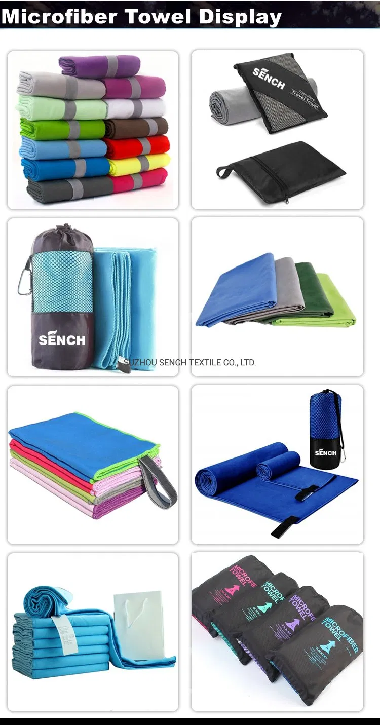 Microfiber Travel Sports Towel Dry Fast Soft Lightweight Absorbent&Ultra Compact-Perfect for Camping Gym Beach Bath Yoga Backpacking