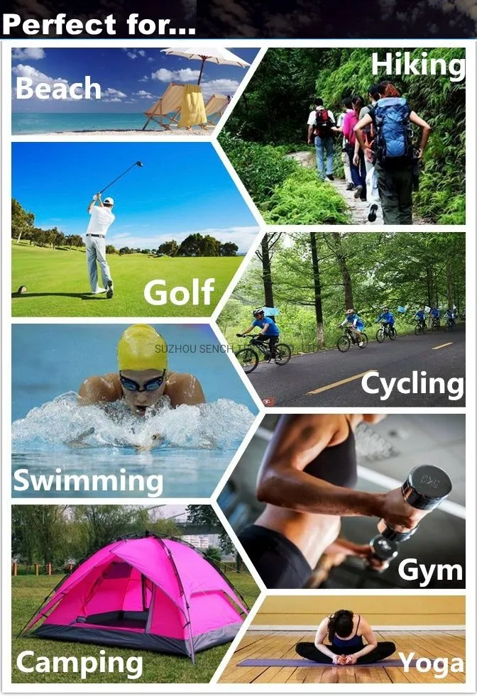 Microfiber Travel Sports Towel Dry Fast Soft Lightweight Absorbent&Ultra Compact-Perfect for Camping Gym Beach Bath Yoga Backpacking