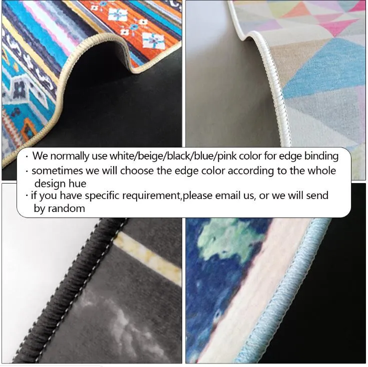 Modern Lovely Pink Color Butterfly Sweet Princess Bedroom Living Room Bedside Carpet Doormat