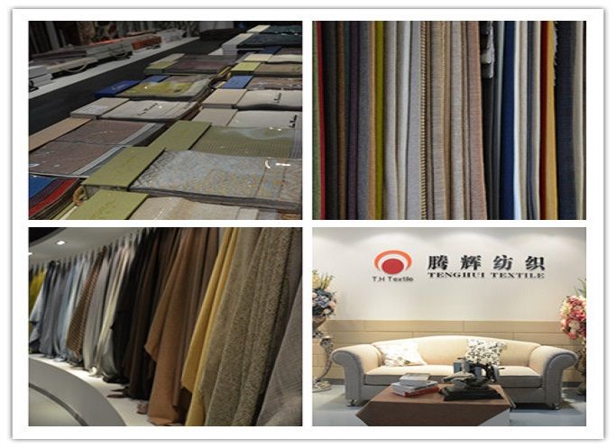 New Collection Popular Linen Looks Plain Fabric for Furniture Fabric Design