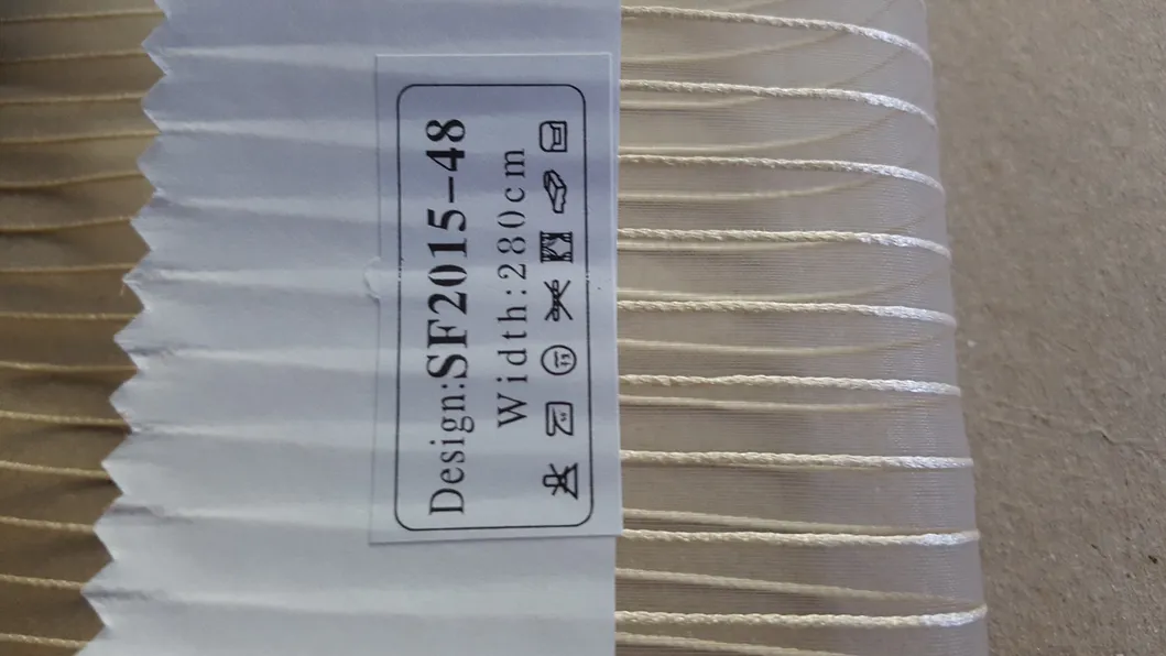 New Popular Project Stripe Organza Voile Sheer Curtain Fabric 0082125