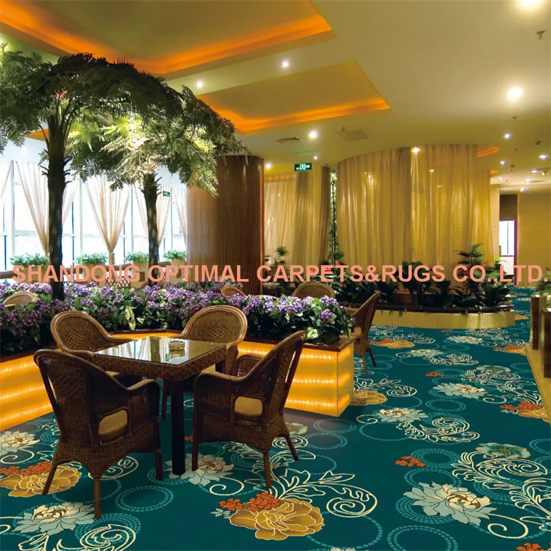 New Printed Nylon Banquet Wall to Wall Decorative Modern Carpet