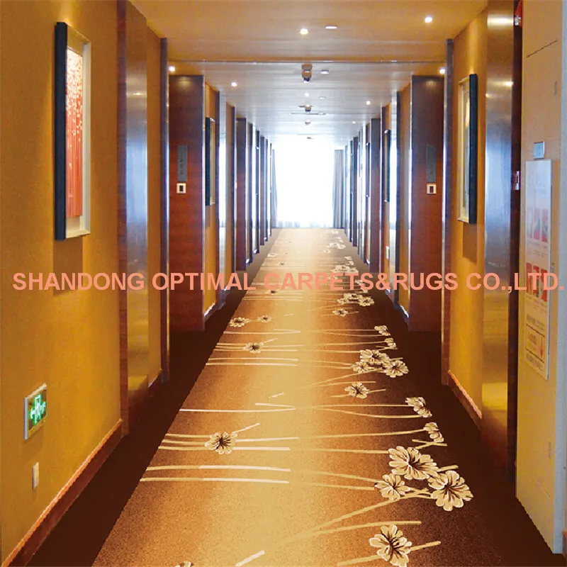 New Printed Nylon Banquet Wall to Wall Decorative Modern Carpet