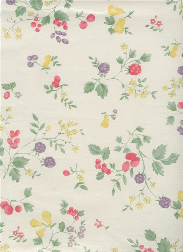 Oko-Tex 100 Full Color PVC Printed Tablecloth with Non-Woven/Spunlace Backing