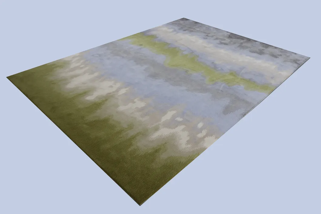 Persia Carpet and Rug Wool Carpets Floor Rug Bamboo Silk