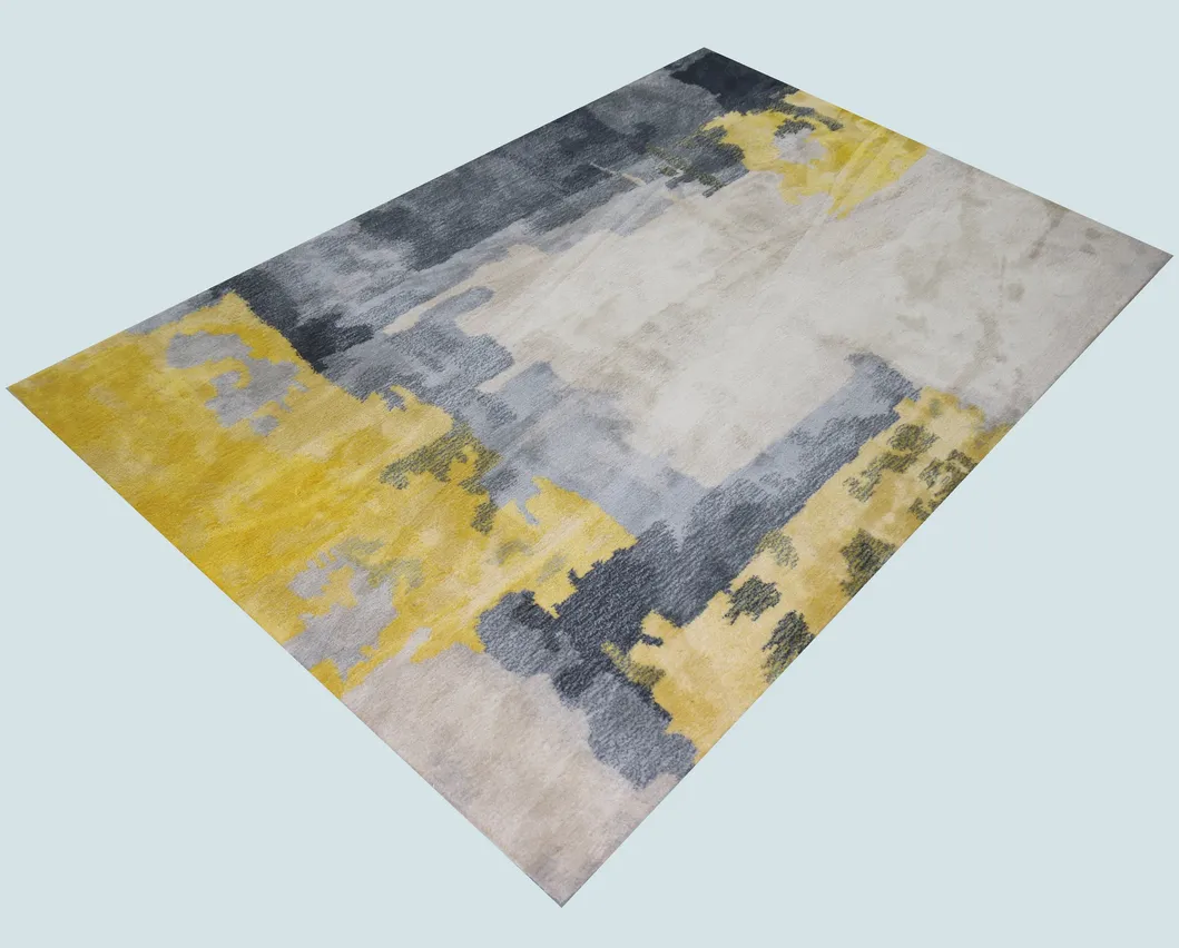 Persia Carpet and Rug Wool Carpets Floor Rug Bamboo Silk