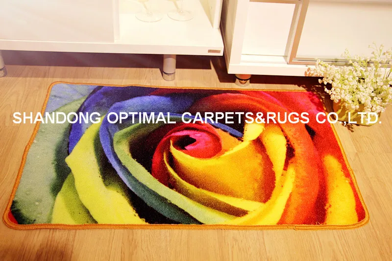 Personalized Indoor Outdoor Floor Entrance Machine Washable Door Mat 50 X 80cm