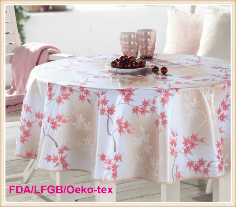 PEVA Table Cloth LFGB/Oko-Tex 100