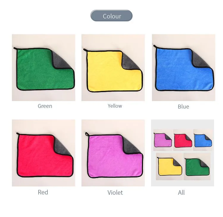 Quick Dry Car Detailing Wash Towel Microfiber Towel Car Cleaning Cloth