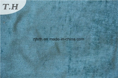 Solid Color Durable Polyester Jacquard Fabric for Sofa (FHT32001)