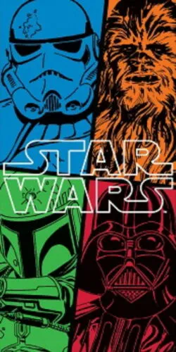 Star Wars Kids Children′s Designable Towel for Beach Bath Sport Pool