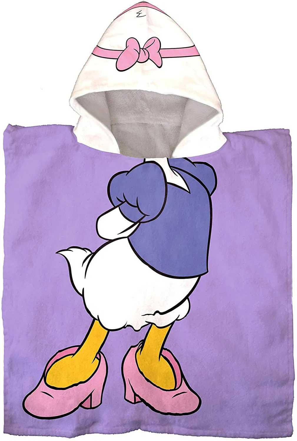 Super Soft & Absorbent 100% Cotton Kids Hooded Poncho with Oeko-Tex