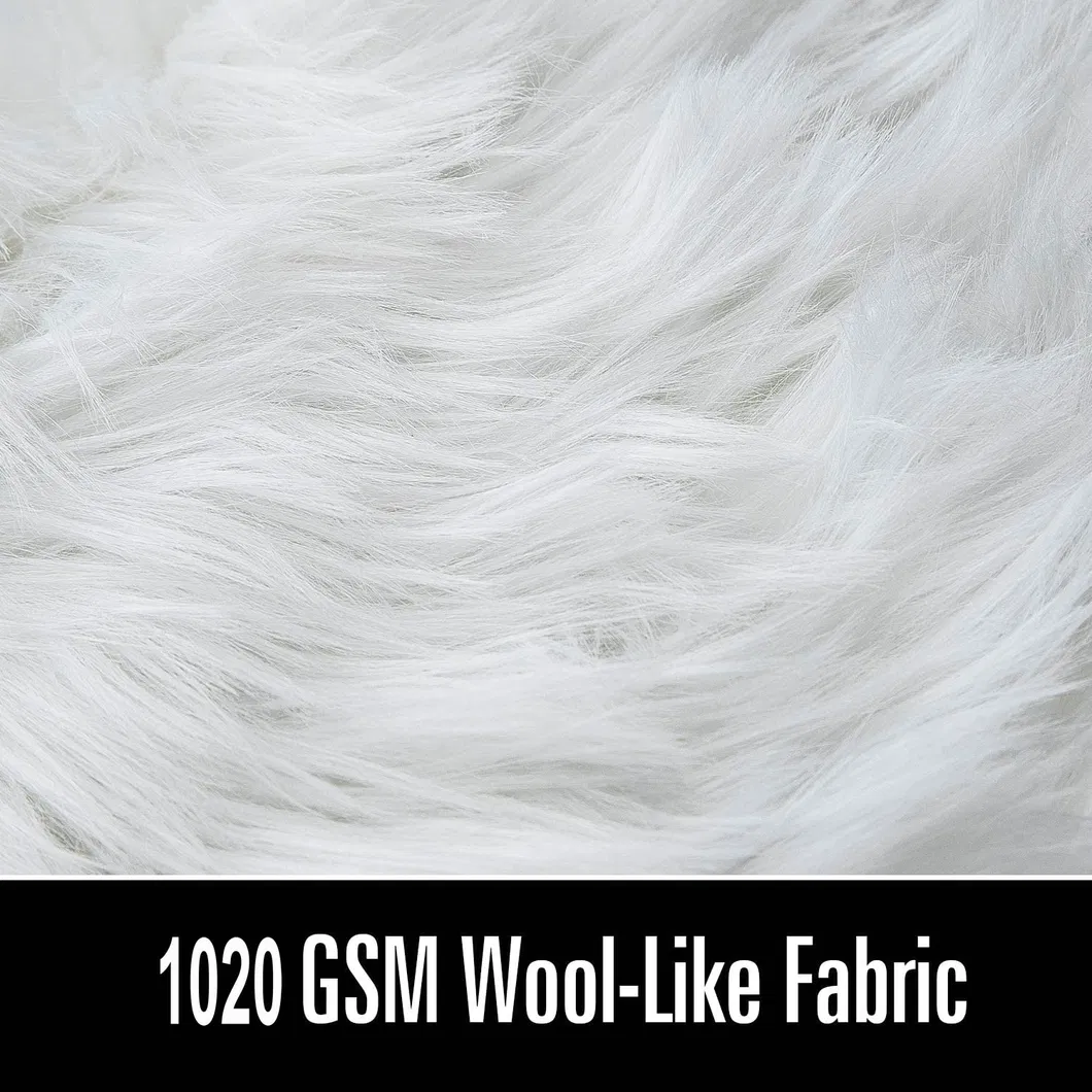 Super Soft White Fluffy Rug Faux Fur Area Rug, Fur Rugs for Bedroom, Fuzzy Carpet for Living Room