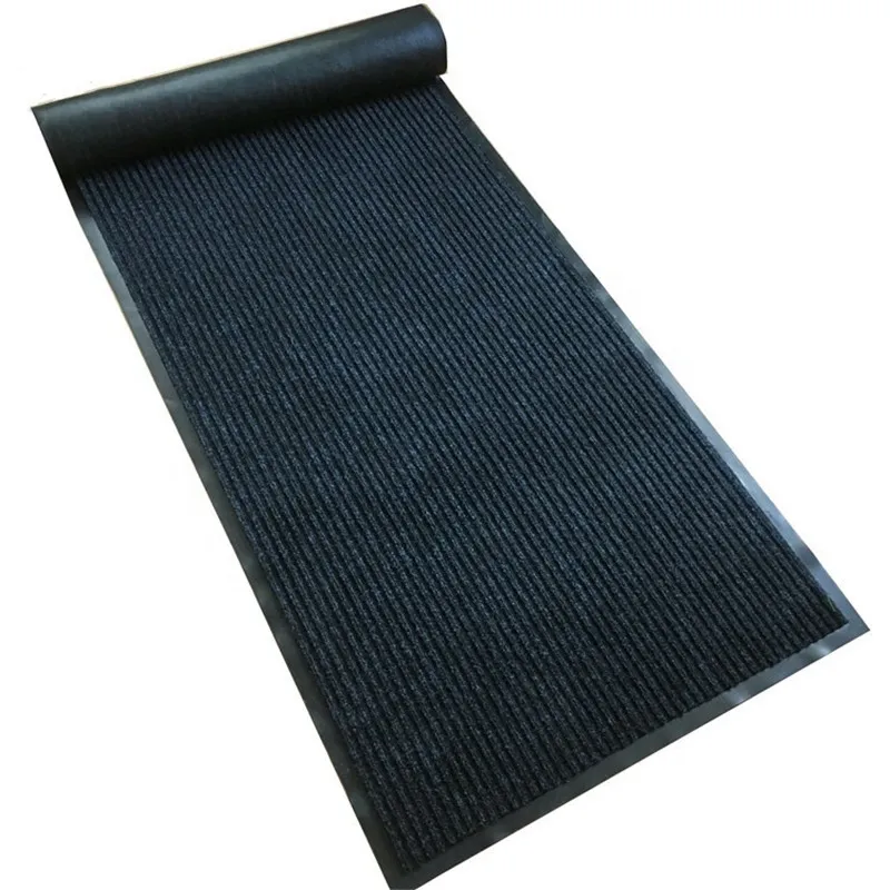 Water Absorb 100% Polyester Heavy Duty Dirt Trapping Plastic Floor Mats for Home