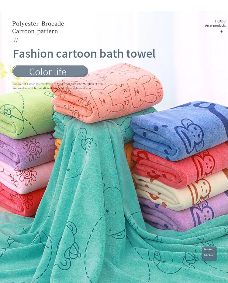 Water Absorption Hair Dry Body Cleaning Towel Children Adult Merchant Super Wholesale