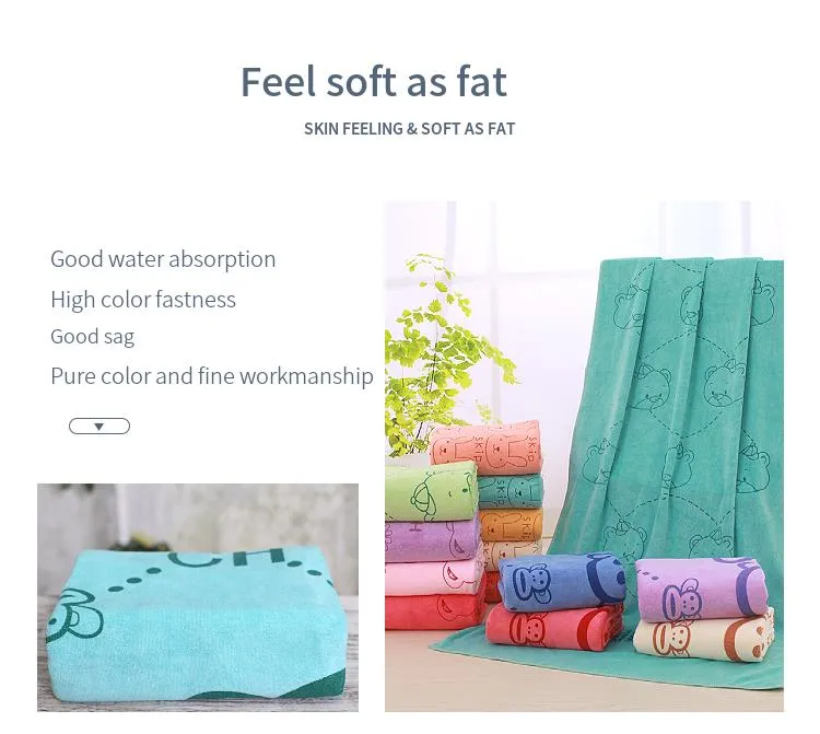 Water Absorption Hair Dry Body Cleaning Towel Children Adult Merchant Super Wholesale