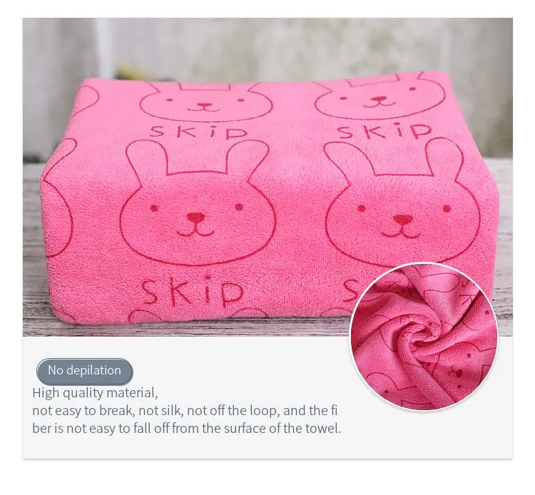 Water Absorption Hair Dry Body Cleaning Towel Children Adult Merchant Super Wholesale