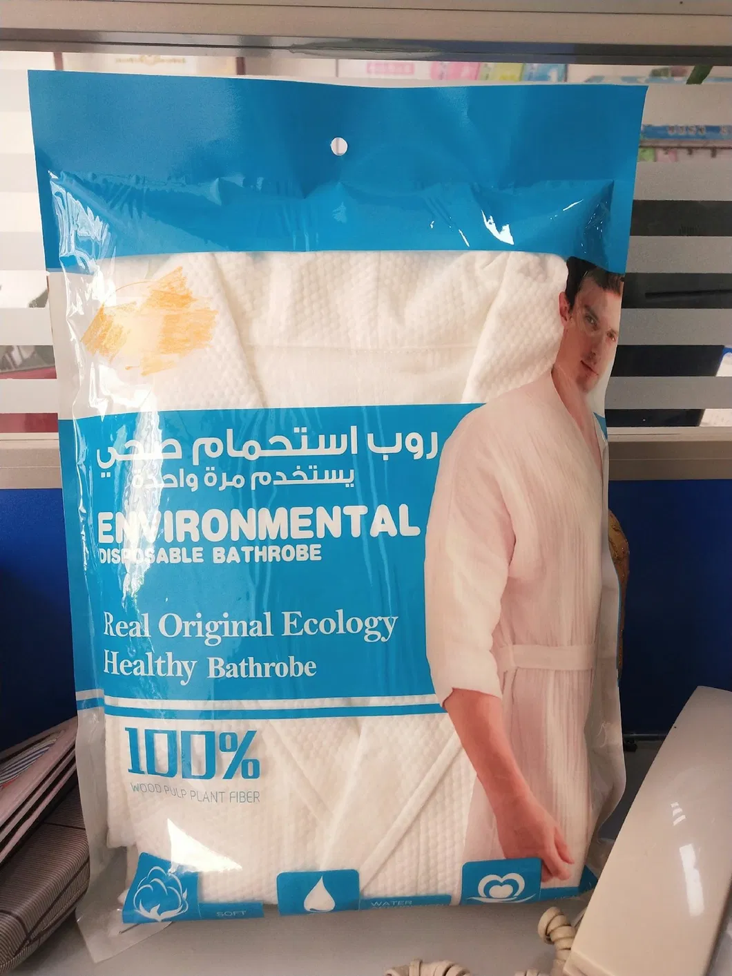 Wholesale Cotton or Microfiber Hotel Soft Bathrobe