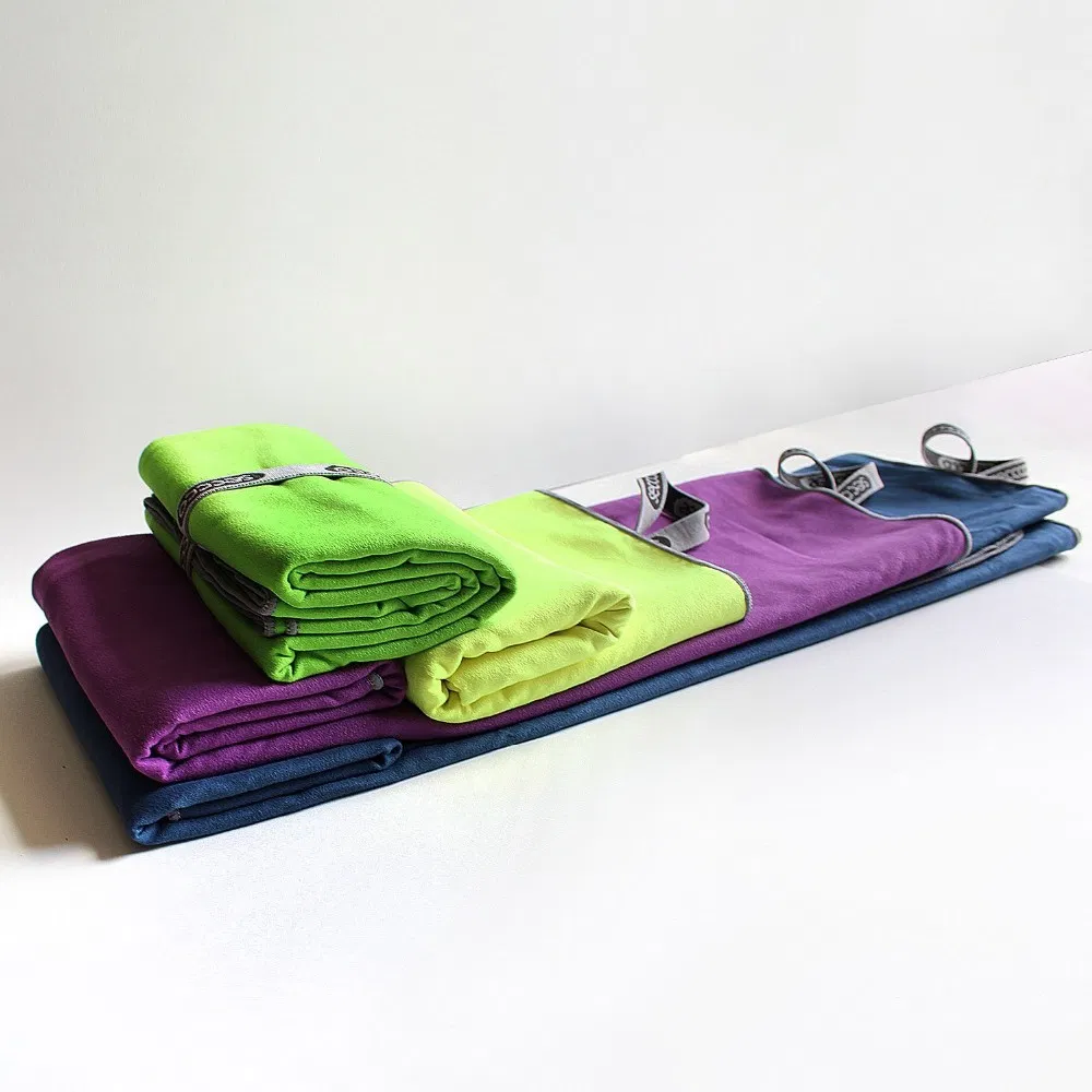 Wholesale Custom Embroidery Microfibre Sports Towel Whit Bag Microfiber Gym Towel Microfiber Towel