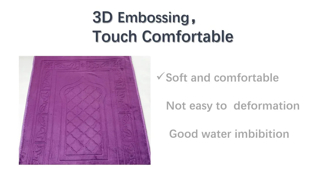 Wholesales Islamic Prayer Rugs Muslim Electronic Travel Prayer Mats Sajadah Rugs Modern Praying Rug