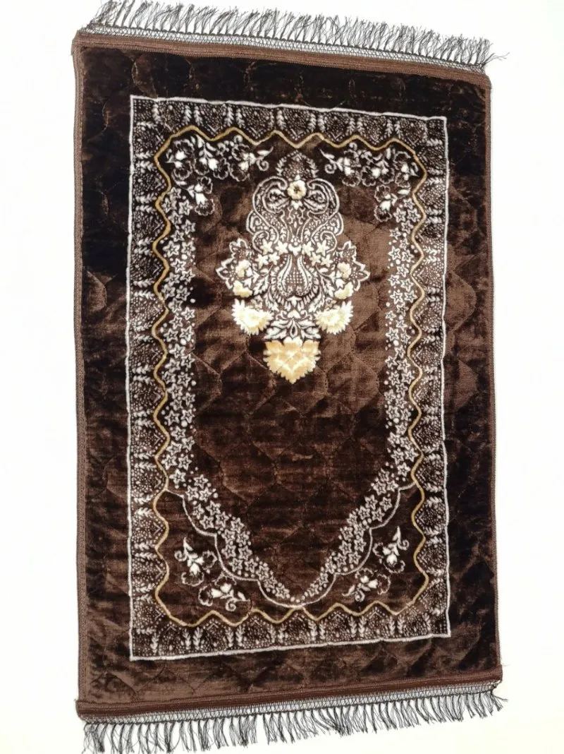Wholesales Islamic Prayer Rugs Muslim Electronic Travel Prayer Mats Sajadah Rugs Modern Praying Rug