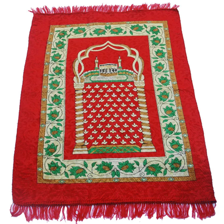 Wholesales Islamic Prayer Rugs Muslim Electronic Travel Prayer Mats Sajadah Rugs Modern Praying Rug